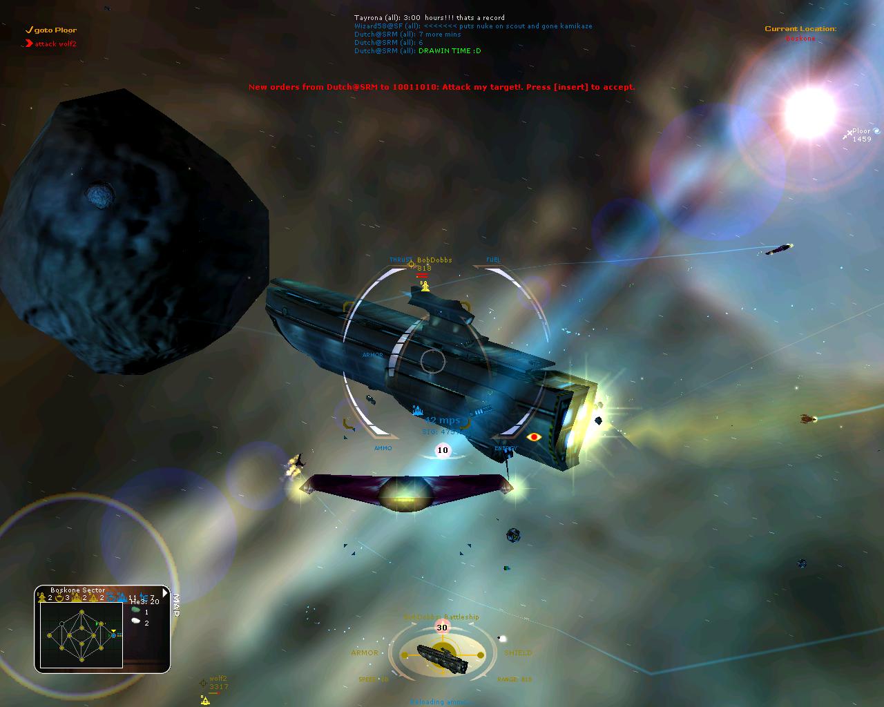 online space game