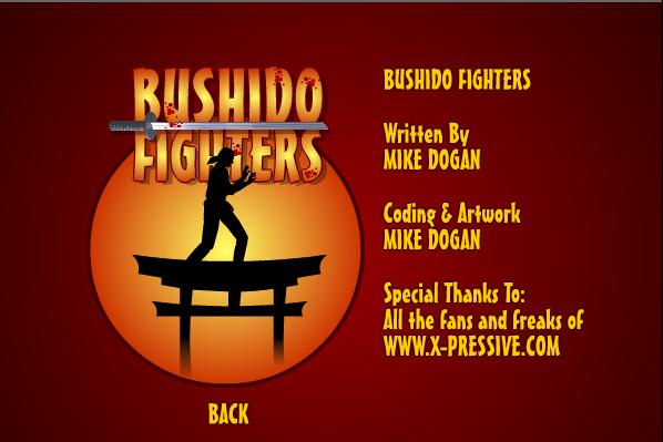 Bushido Fighters : Online Games Review Directory