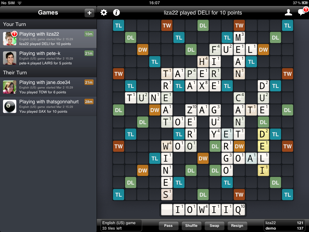 Lire игра. Wordfeud. Плей поинт.