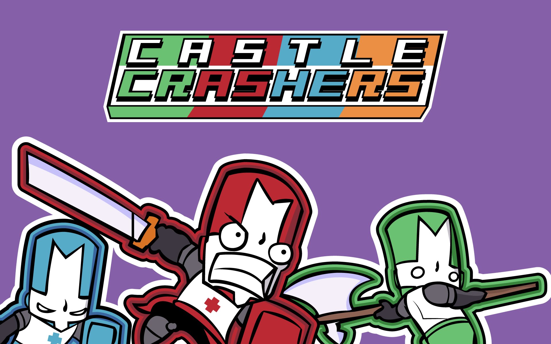 100+] Castle Crashers Wallpapers