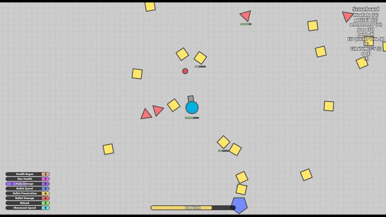 Diep.io - A multiplayer tank shooting game in your browser
