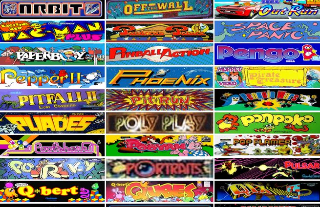 The Most Arcade Games