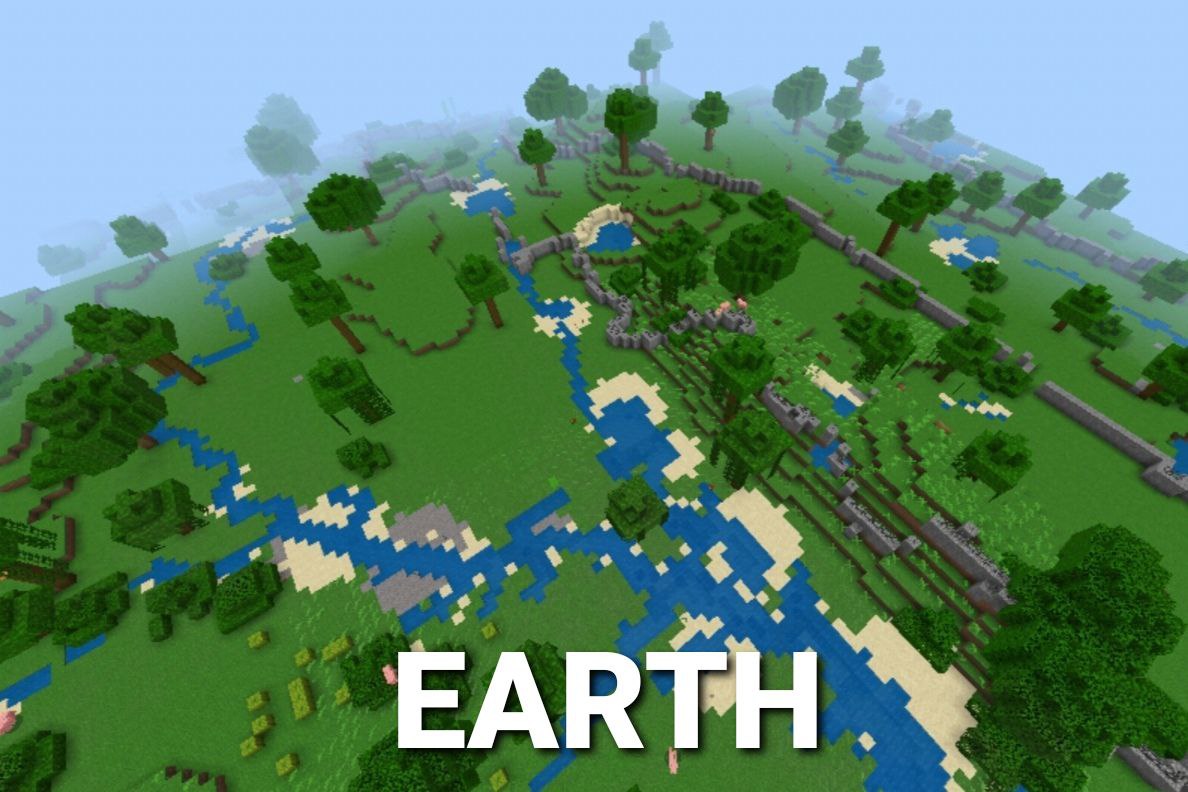 Download Earth Map for Minecraft PE on Android
